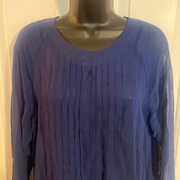 “ONE FINE DAY” Anthropologie Sheer Blouse - Picture 7 of 14